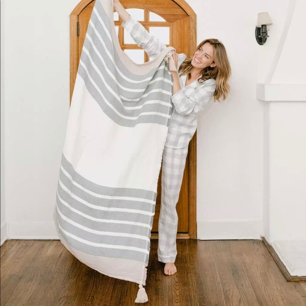 Imani Collective Artisan Made Light Cotton Throw
